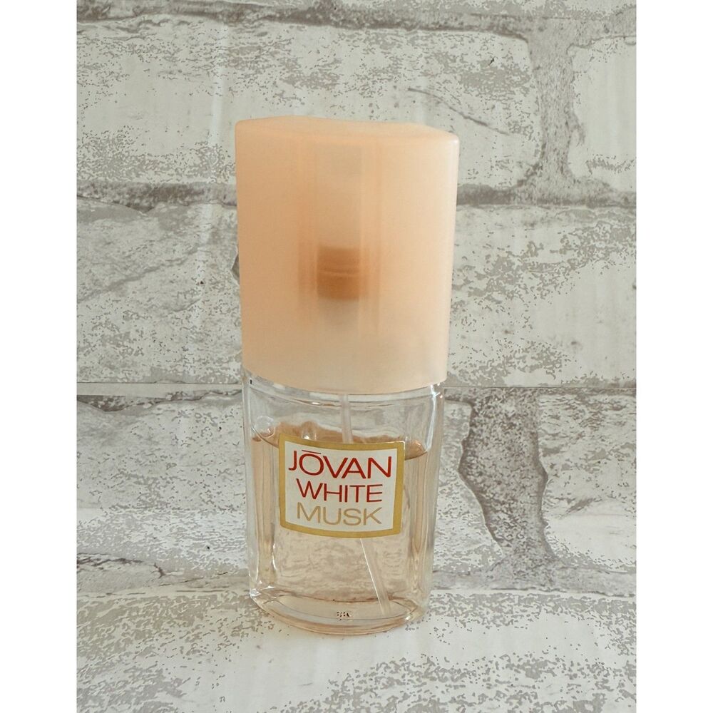 VTG Jovan White Musk For Women Cologne Spray 0.8 FL OZ Floral Fragrance